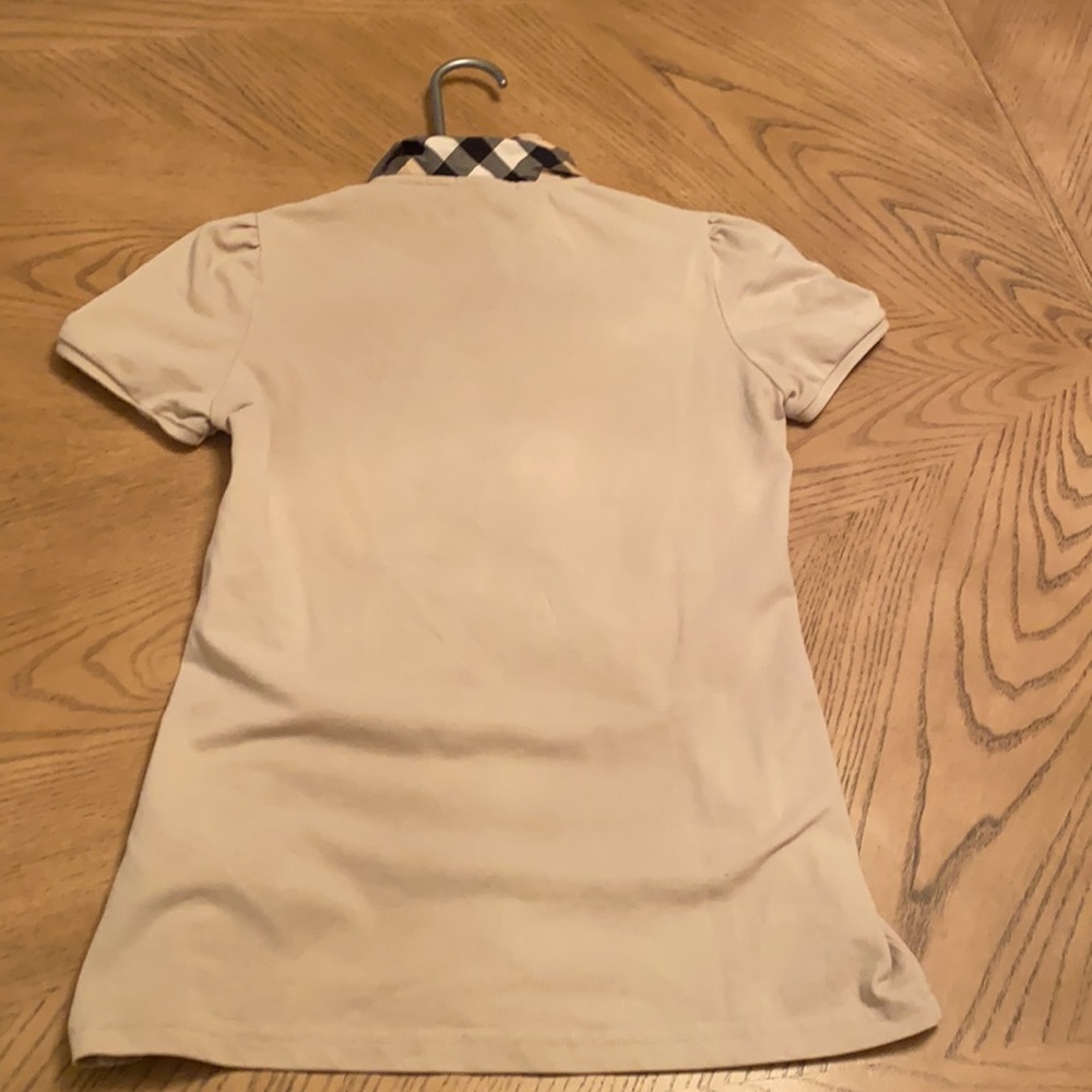 ❤️ Authentic Burberry Tan Short Sleeve Shirt - Picture 3 of 8